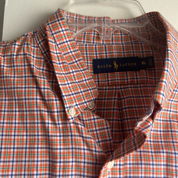 2 Men’s Ralph Lauren button down plaid shirts size XL never worn. - Picture 5 of 9